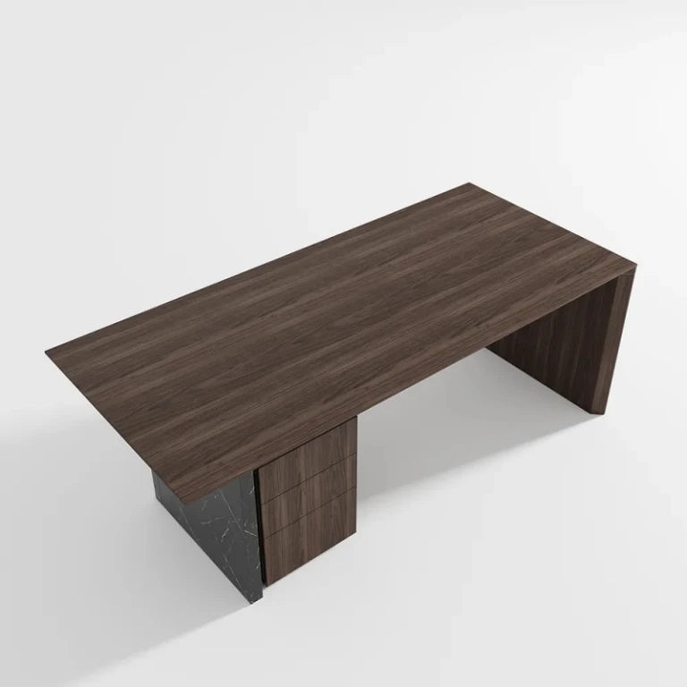 CHIARA – Two Toned Sleek Executive Table