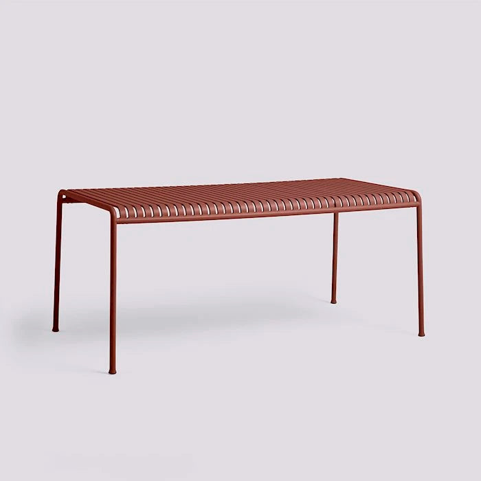 SCARL – Red Long Outdoor Table