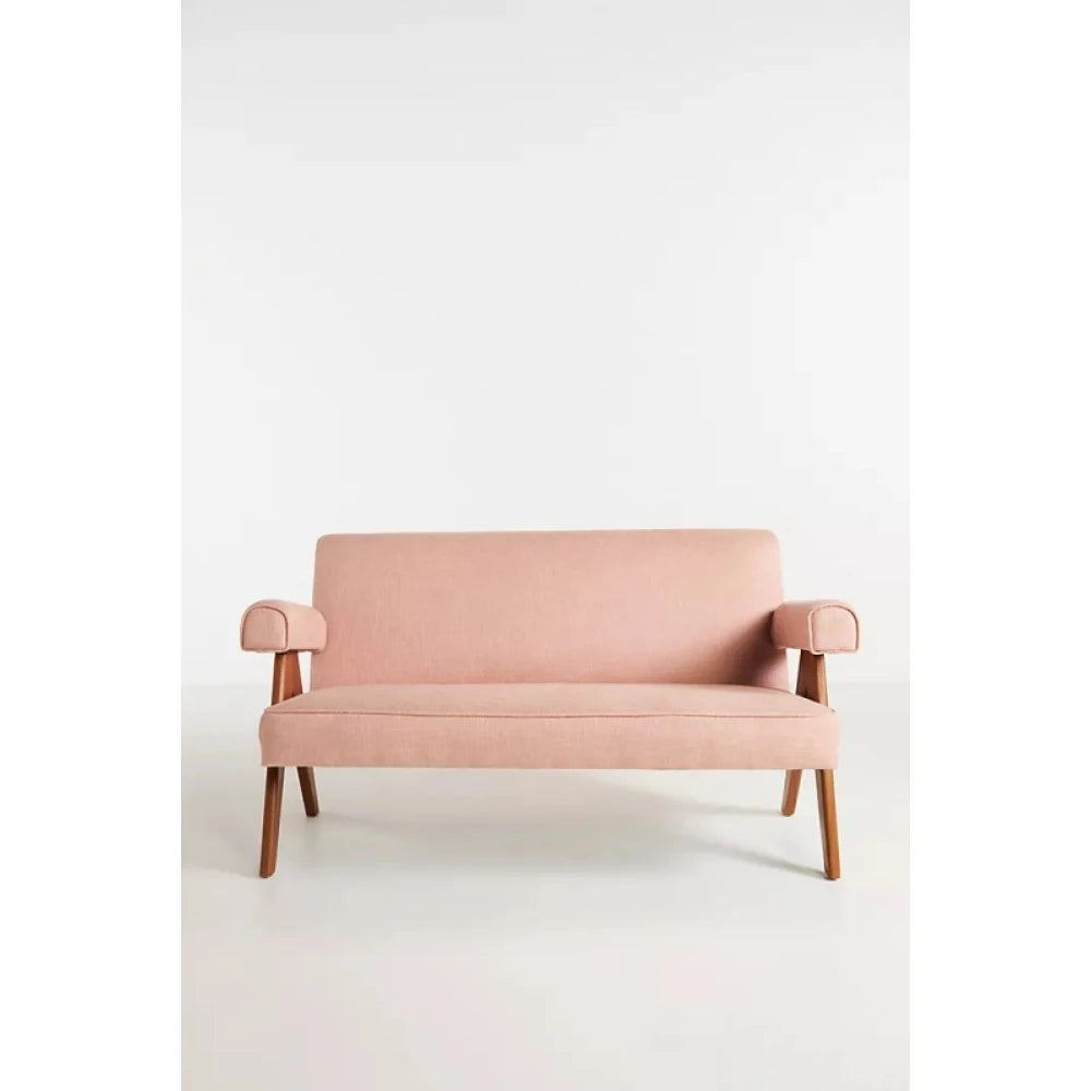 ENARA – Mist Pink Classic Two Seater Sofa
