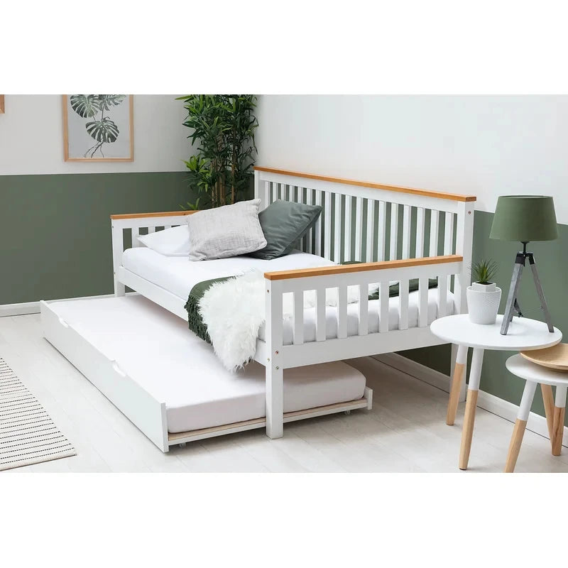 RIGBY -White Slat Paneled Daybed