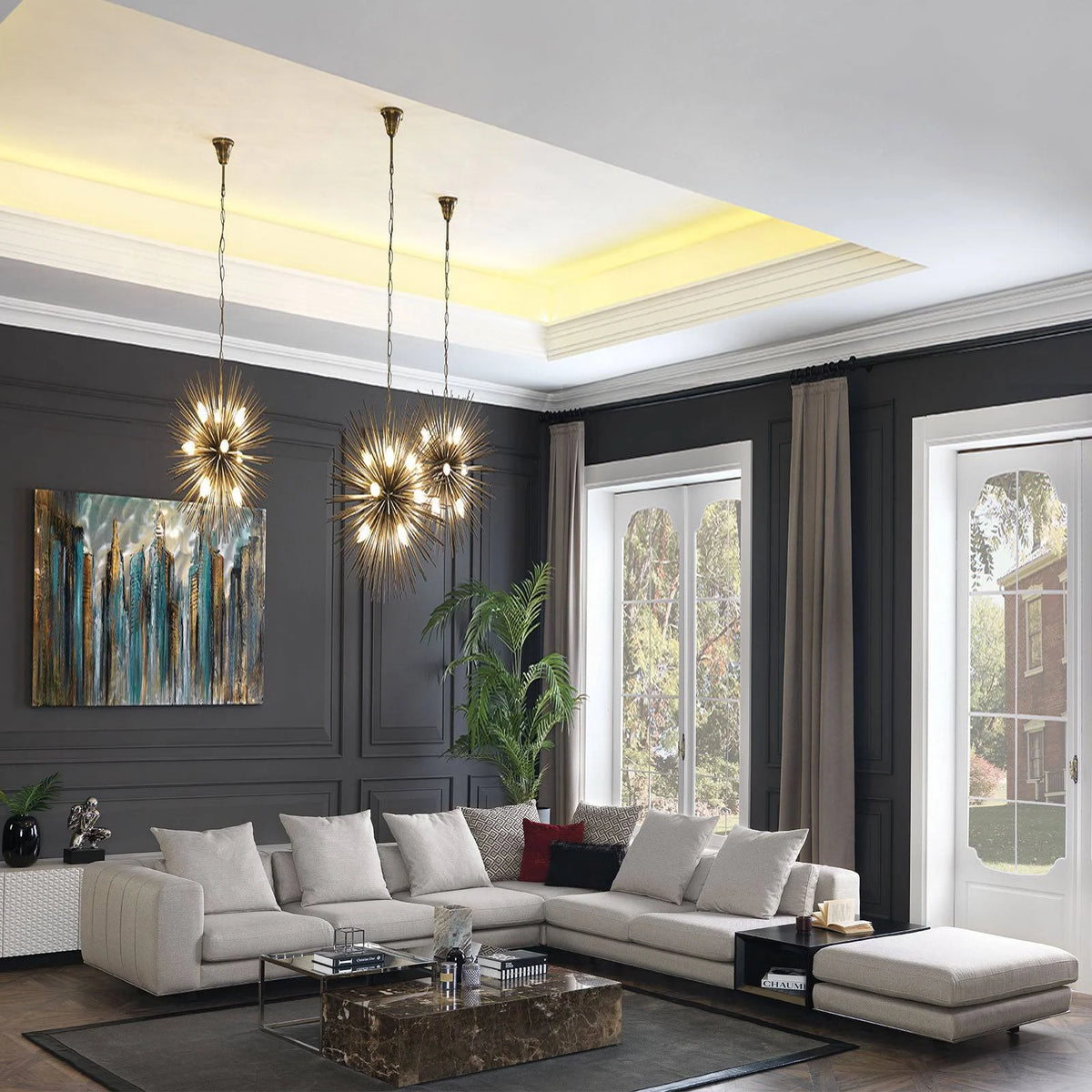 CANIS – Modern Corner Sofa with Side Table
