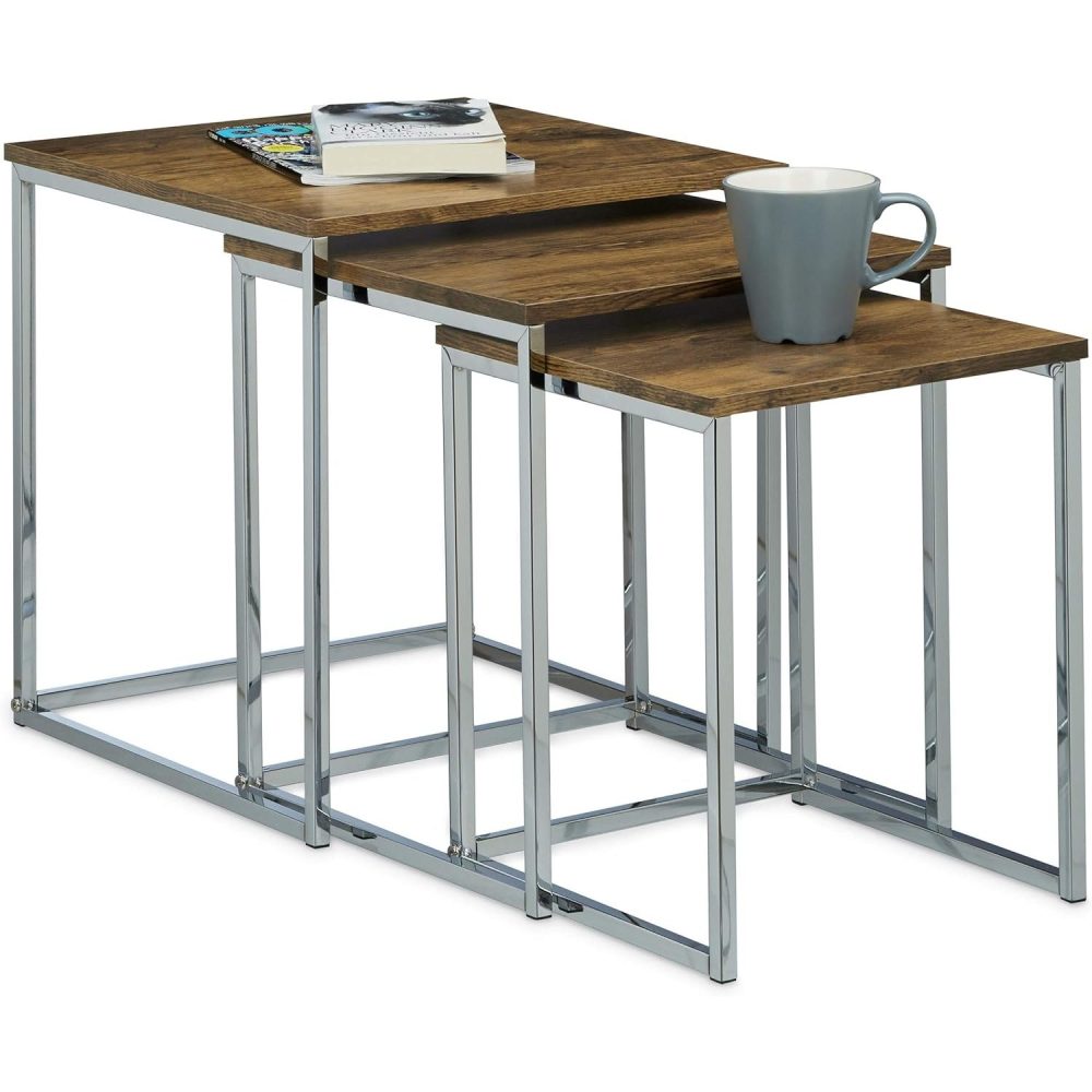 SCARLET - Three Piece Nesting Table