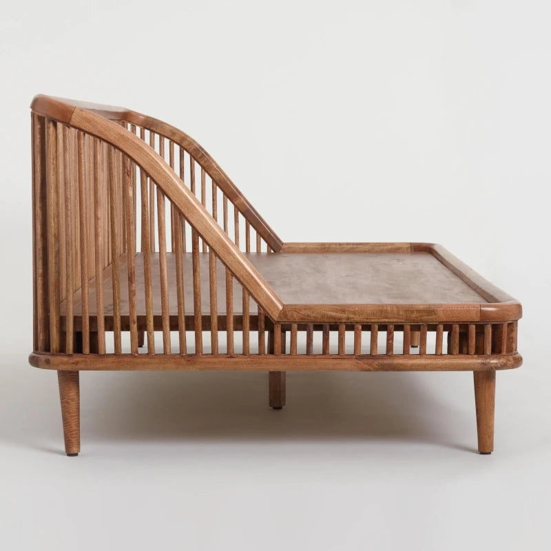 ZIA – Classic Curved Railing Panel Day Bed