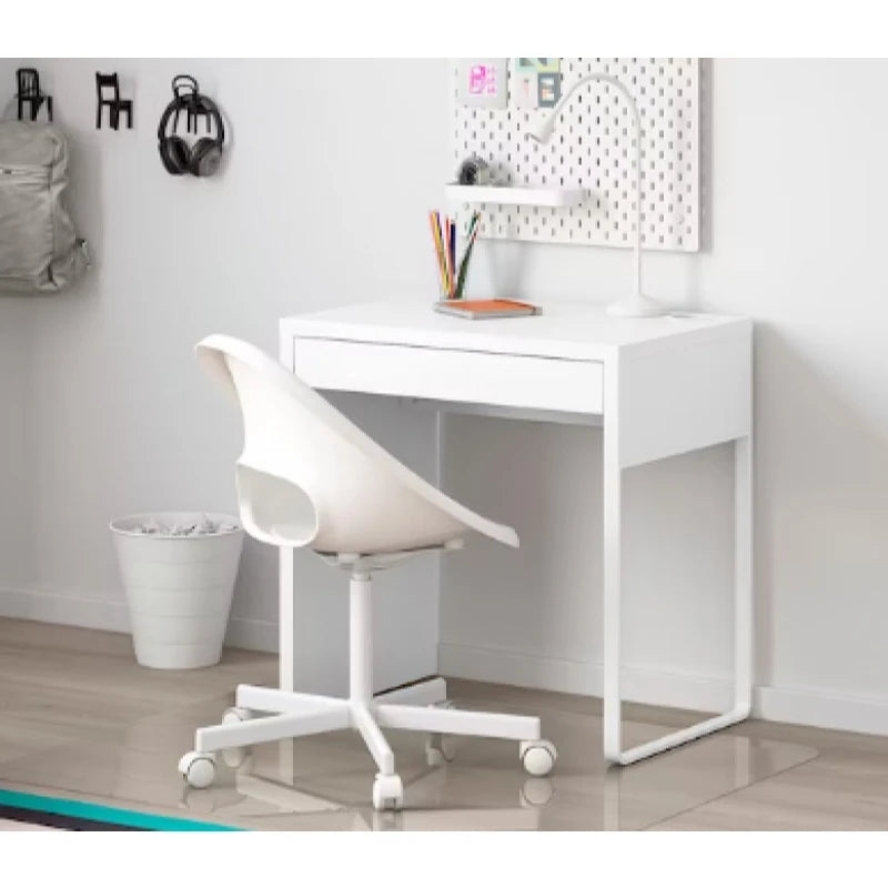 MARION – Single drawer Writing Table with Metallic Base
