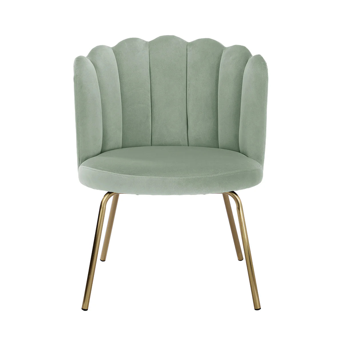CRIVOR – Classic Design Sage Green Vanity Chair