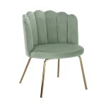 CRIVOR – Classic Design Sage Green Vanity Chair
