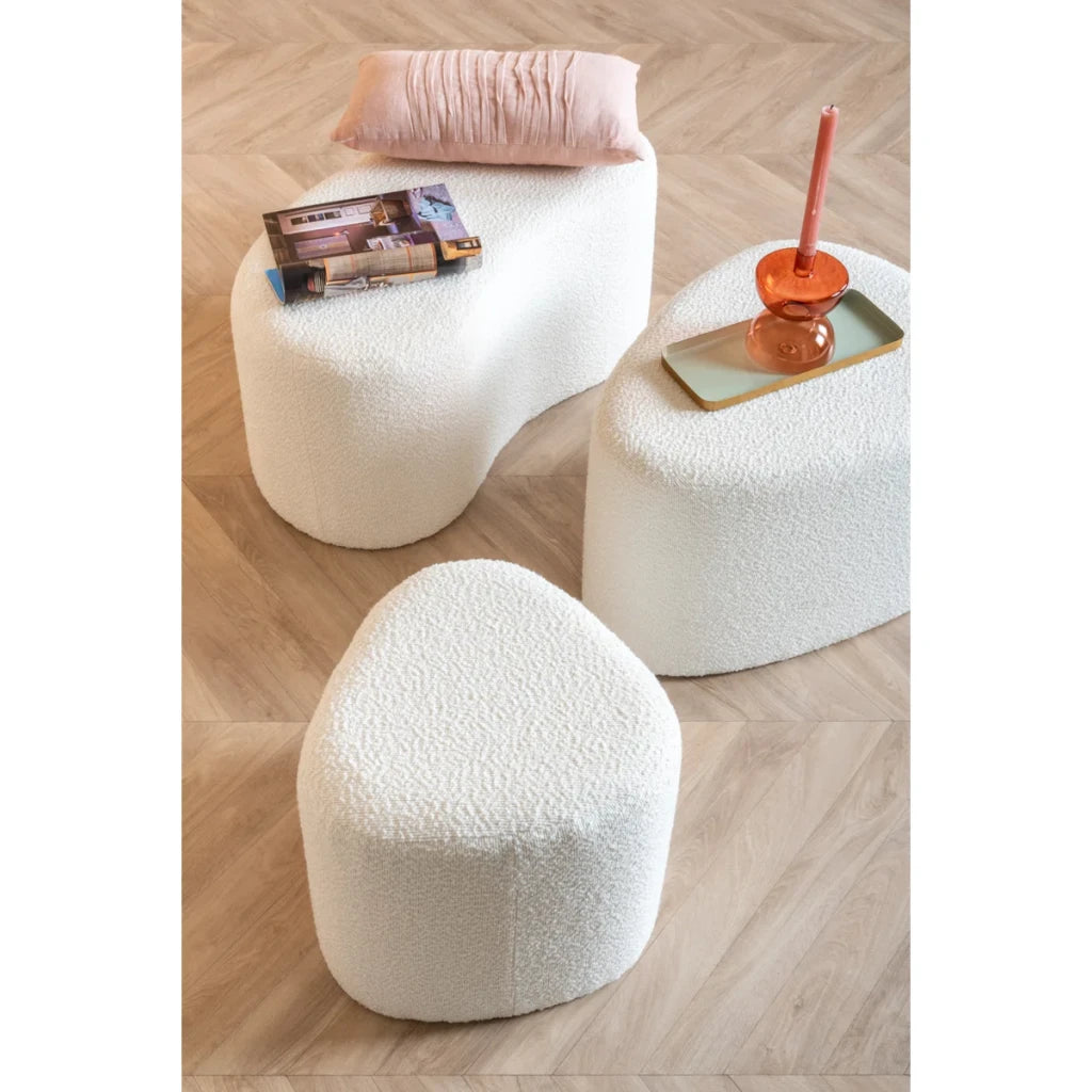 LOAF – Contemporary Kidney Shaped Ottoman