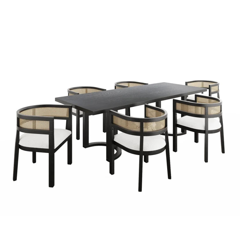 MYSA – Seven Piece Urban Style Dining Set