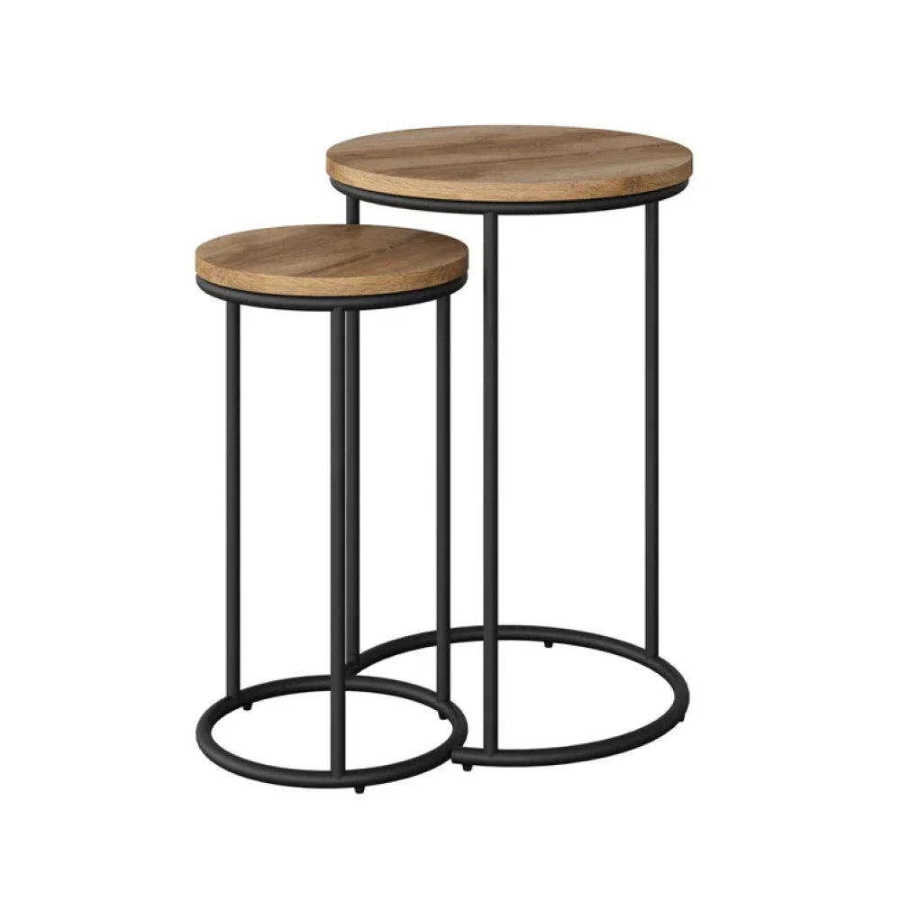 VELOUR – Industrial Style Nesting Table Set