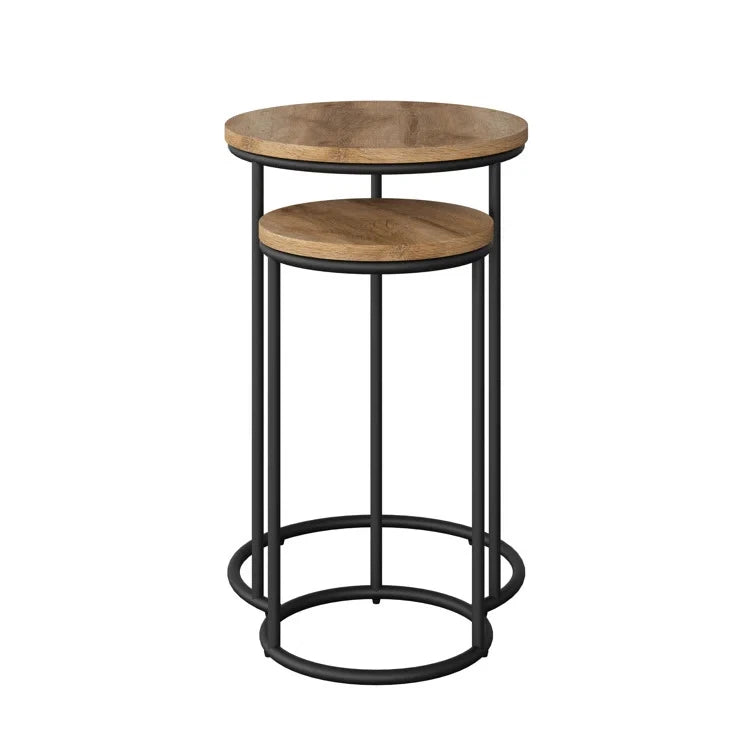 VELOUR – Industrial Style Nesting Table Set