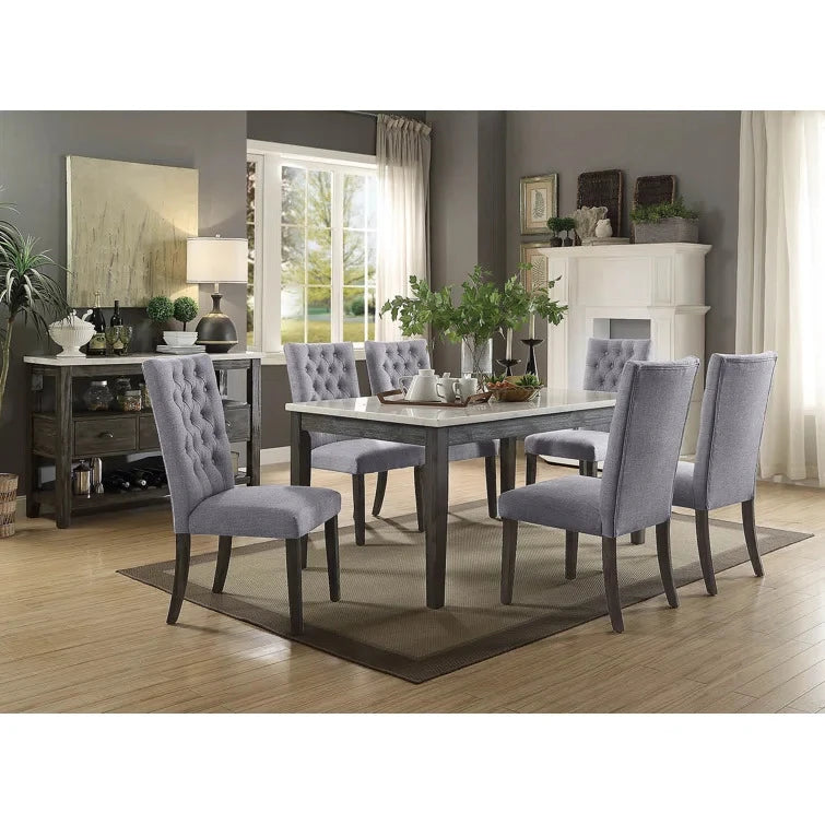 BLANQOR – Mid Century Modern Style Dining Table Set