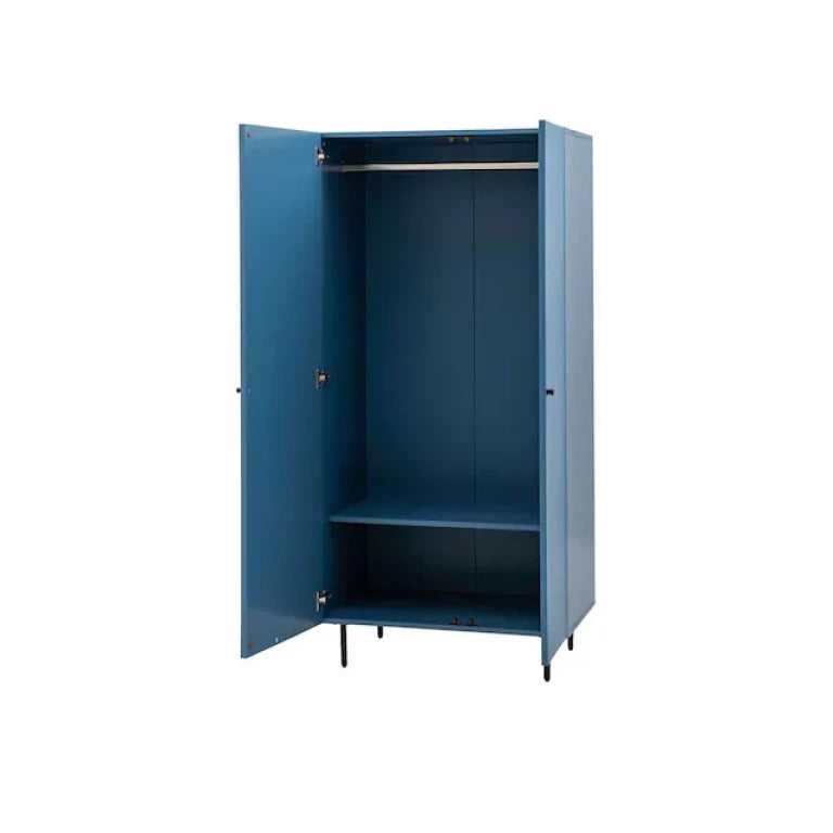 SEABOURNE – Blue Scalloped Door Kids Cupboard