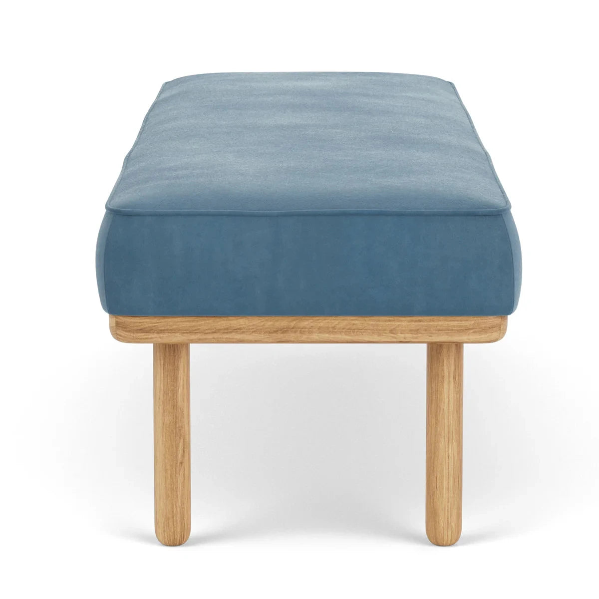 VEXA – Scandinavian Style Blue Ottoman Bench