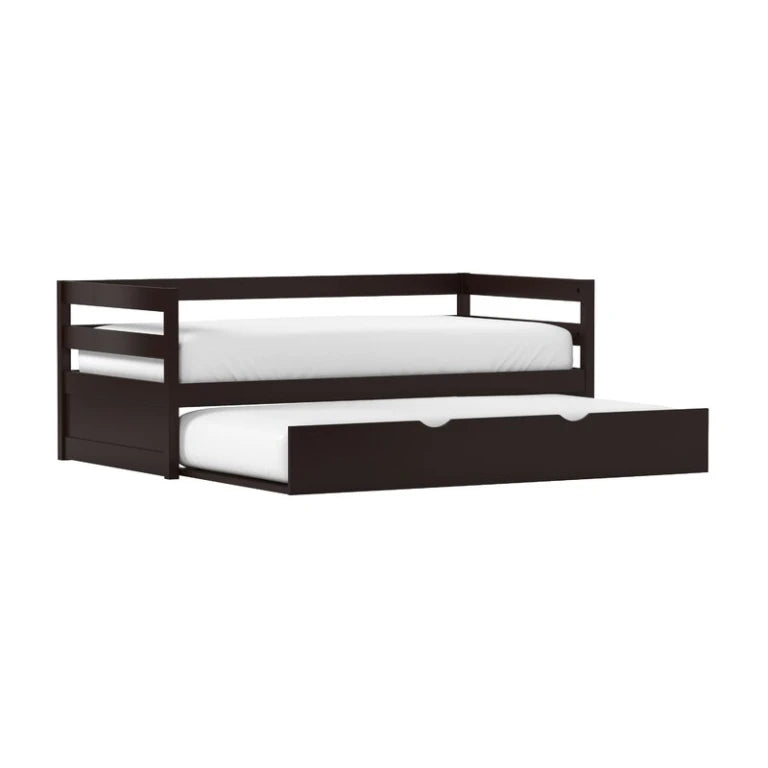DORA – Plank Paneled Daybed With Trundle