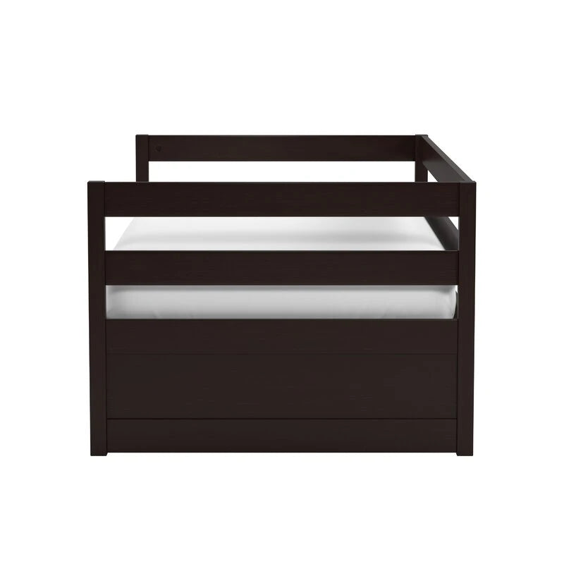 DORA – Plank Paneled Daybed With Trundle