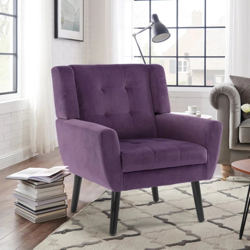 VIOLET – Luxurious Purple Sofa Armchair