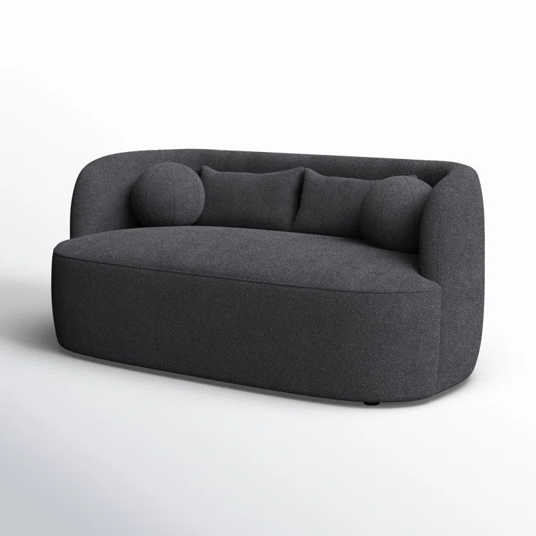 LUSTRA – Urban Style Dark Grey Two Seater Couch