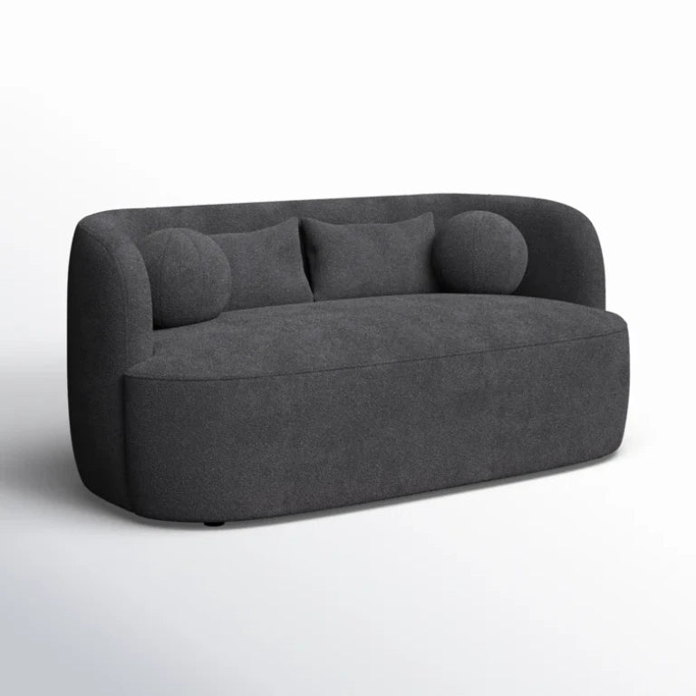 LUSTRA – Urban Style Dark Grey Two Seater Couch