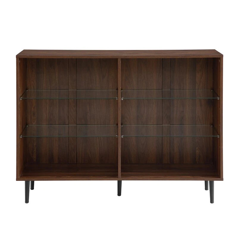 BICCHIERE – Glass shelves Storage Console Table