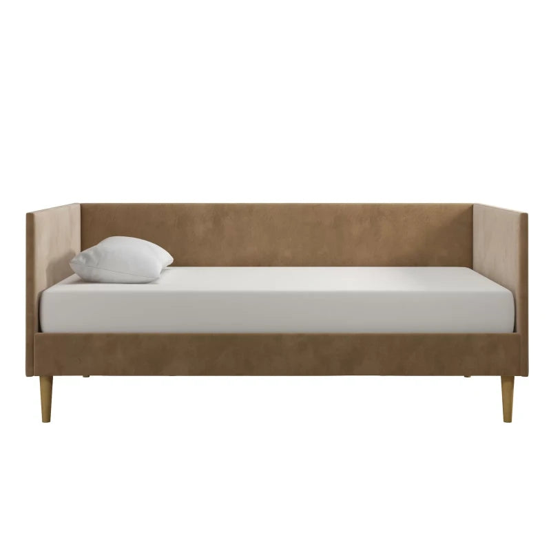 AURORA – Tan Velvet Daybed