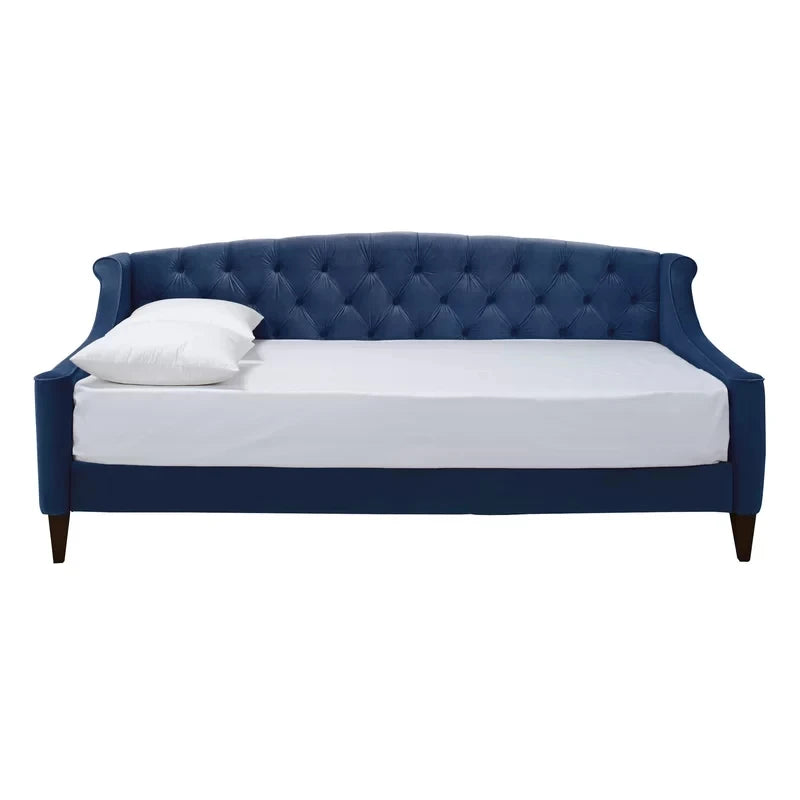 JOVI – Navy Blue Button Tufted Daybed