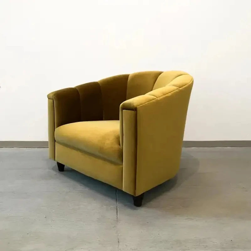 DATITUDE – Mustard Club Sofa Chair