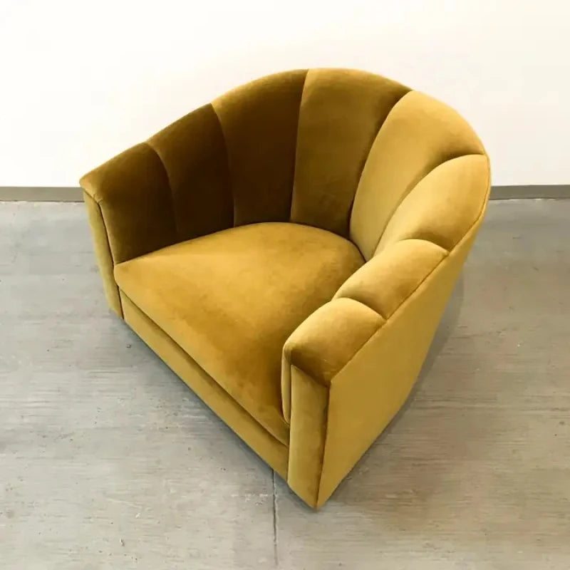 DATITUDE – Mustard Club Sofa Chair