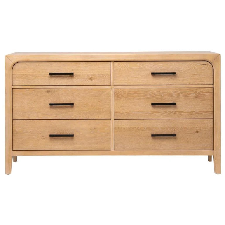 SOLANO – Minimalist Design Oak Brown Bedroom Set