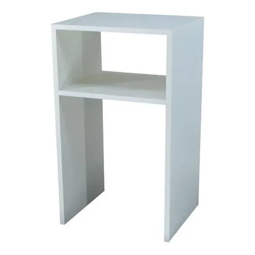 JELLYBEAN - Side Storage End Table White