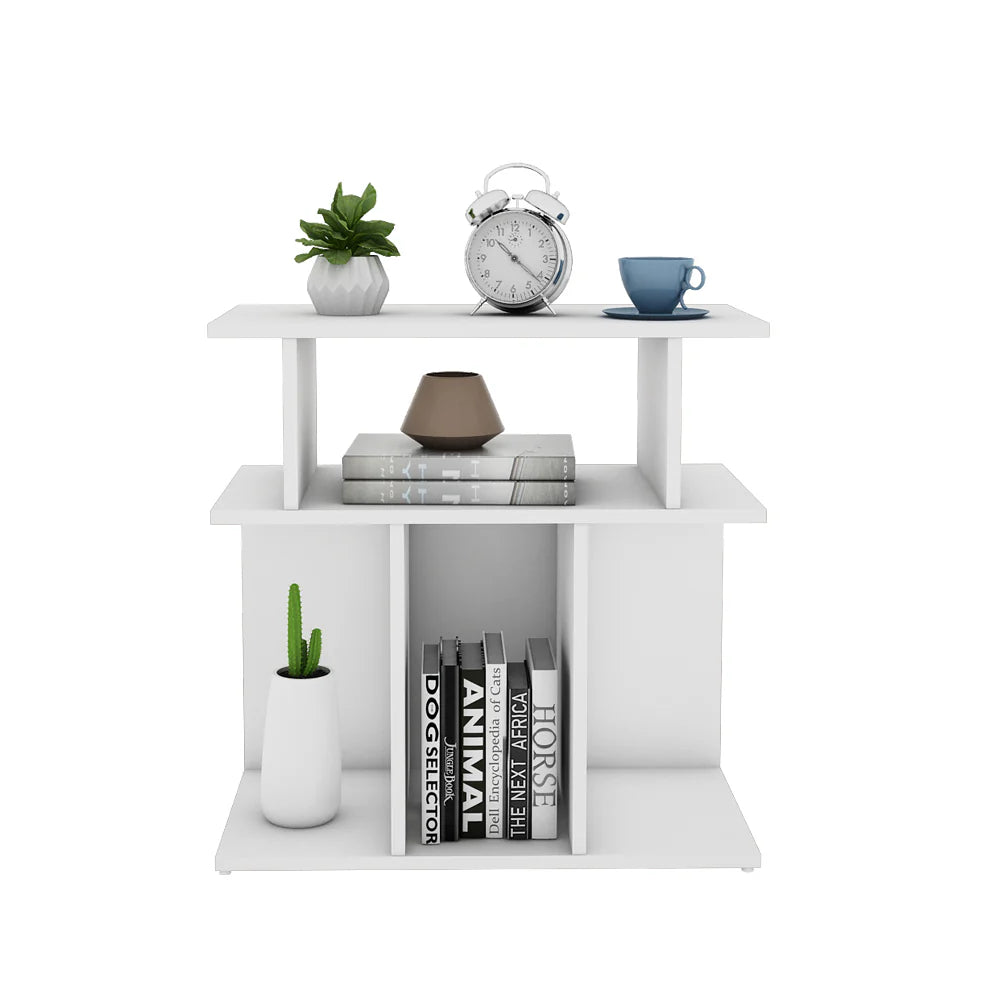 VINIC - Side Storage Table White