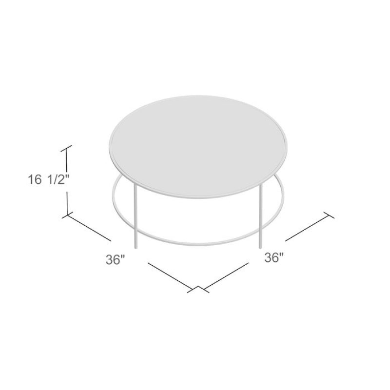 FRAGIL - Round Coffee Table
