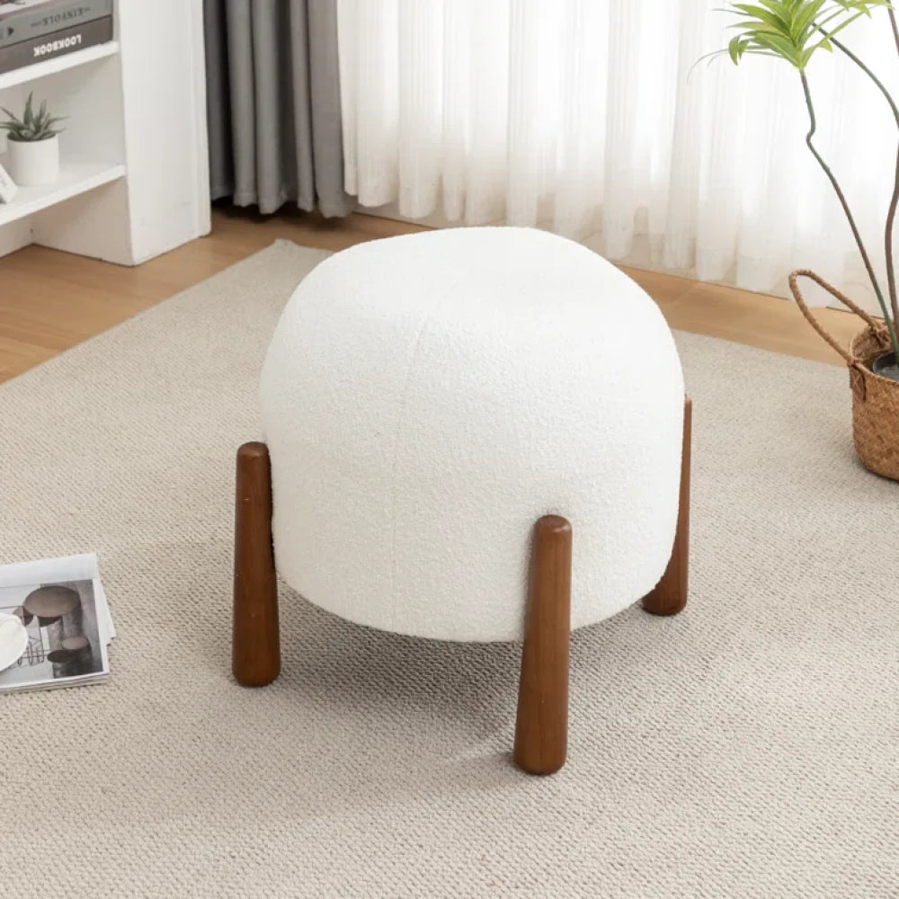 MORO – Round Thick Legs Ottoman Stool