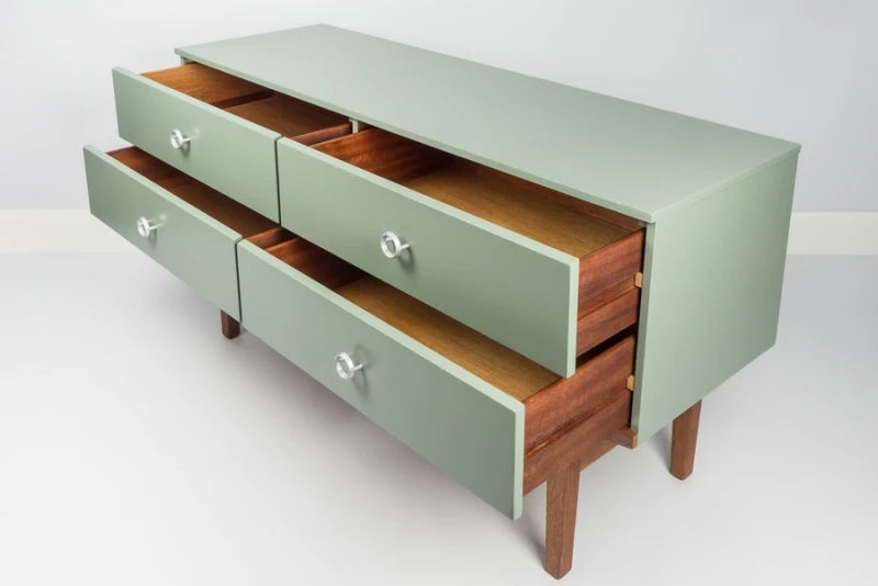 FABIAN – Mint Green Mid Century Style Side Board