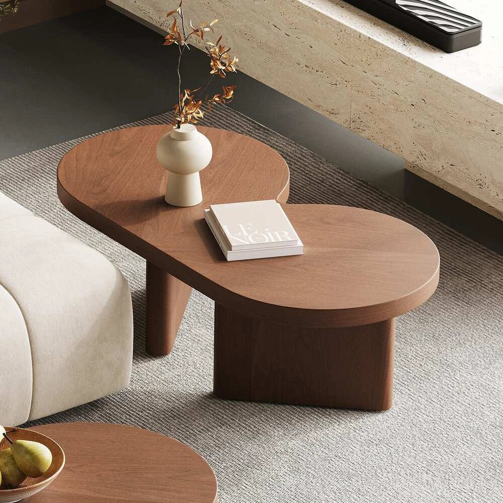 WINK – Flower Shape polish finish Coffee Table Set