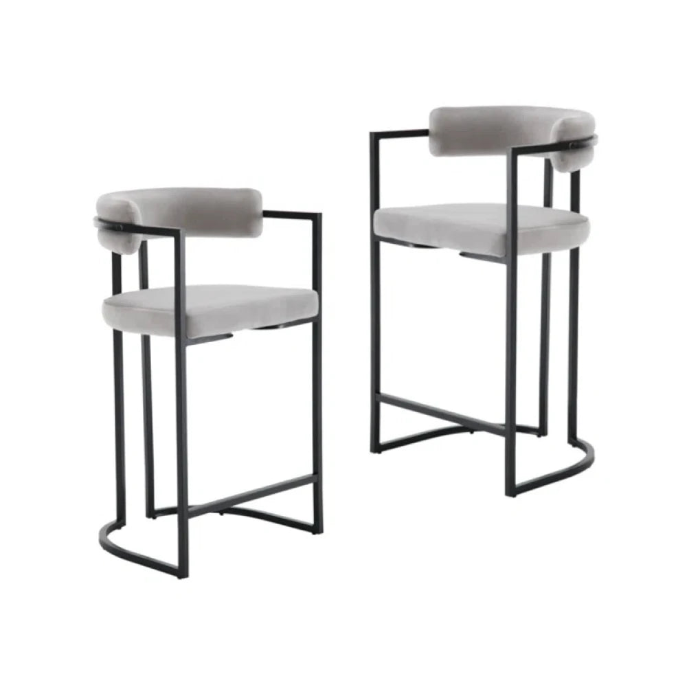 SABLE – Industrial Style Metallic Frame Bar Chair