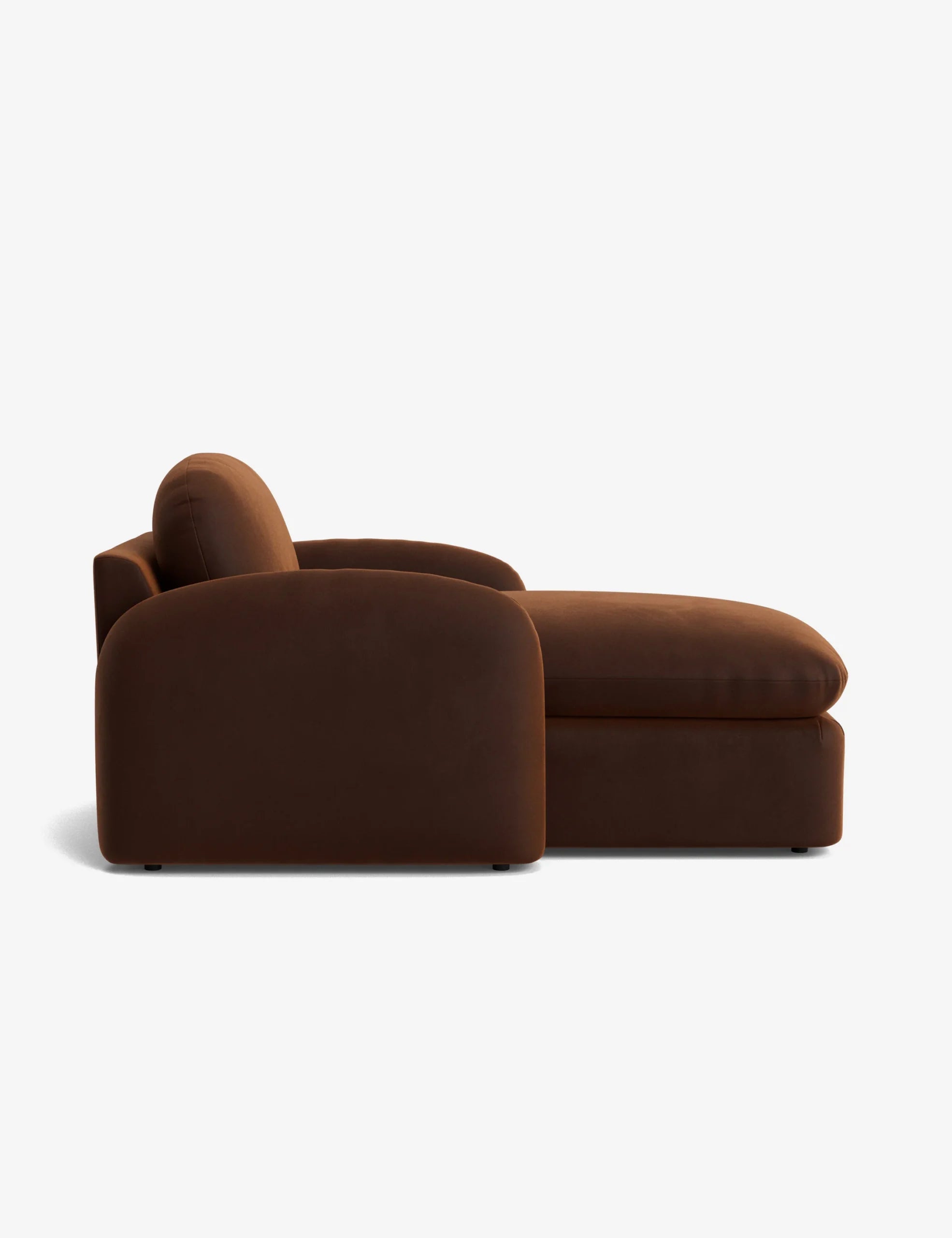 CINNA – Cinnamon Brown Chaise Lounge