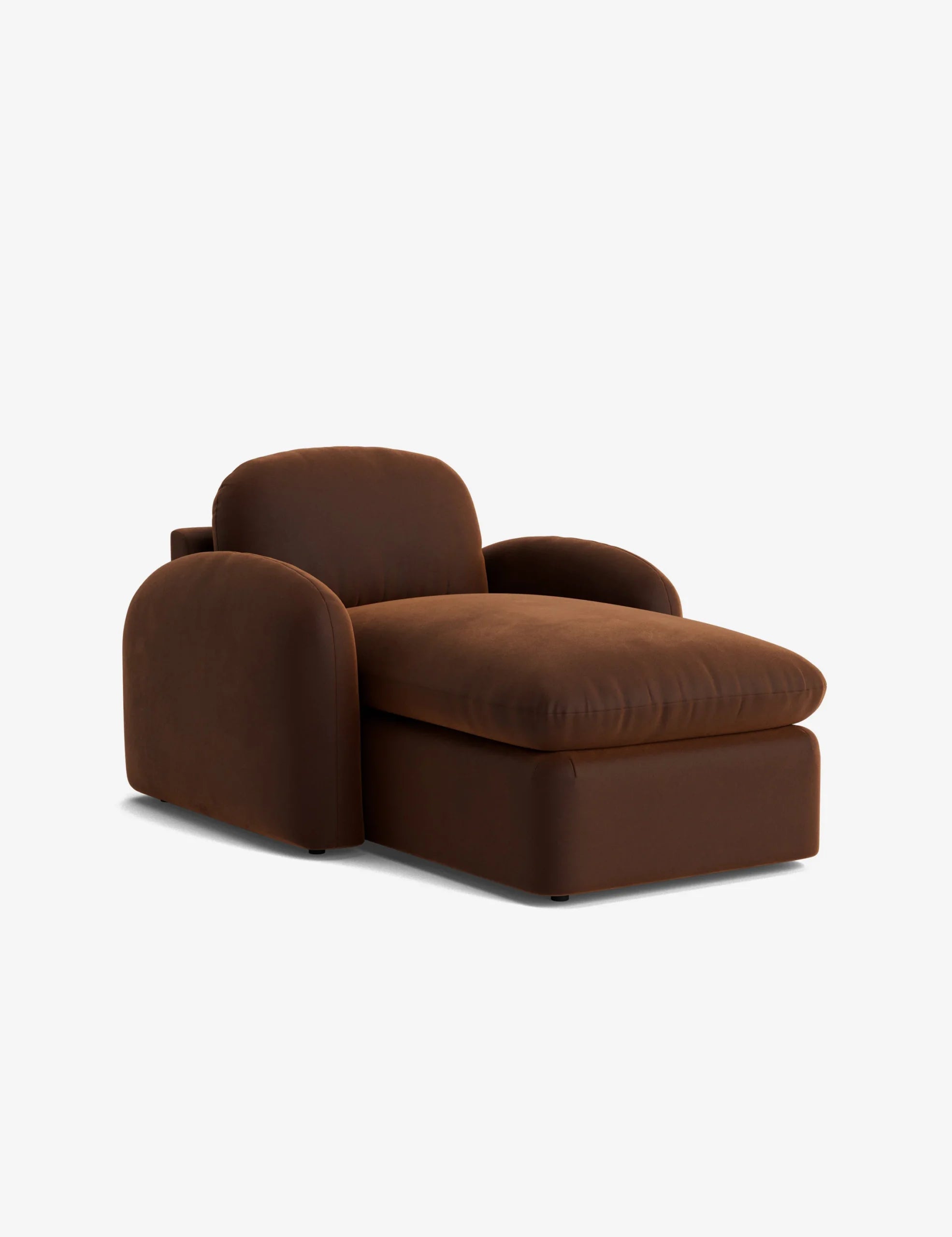 CINNA – Cinnamon Brown Chaise Lounge