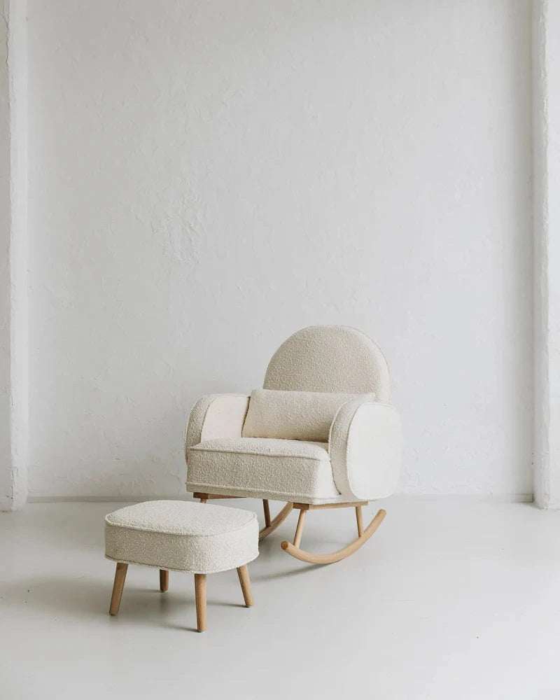 BELO – Elegant Design Nursing Chair with Stool
