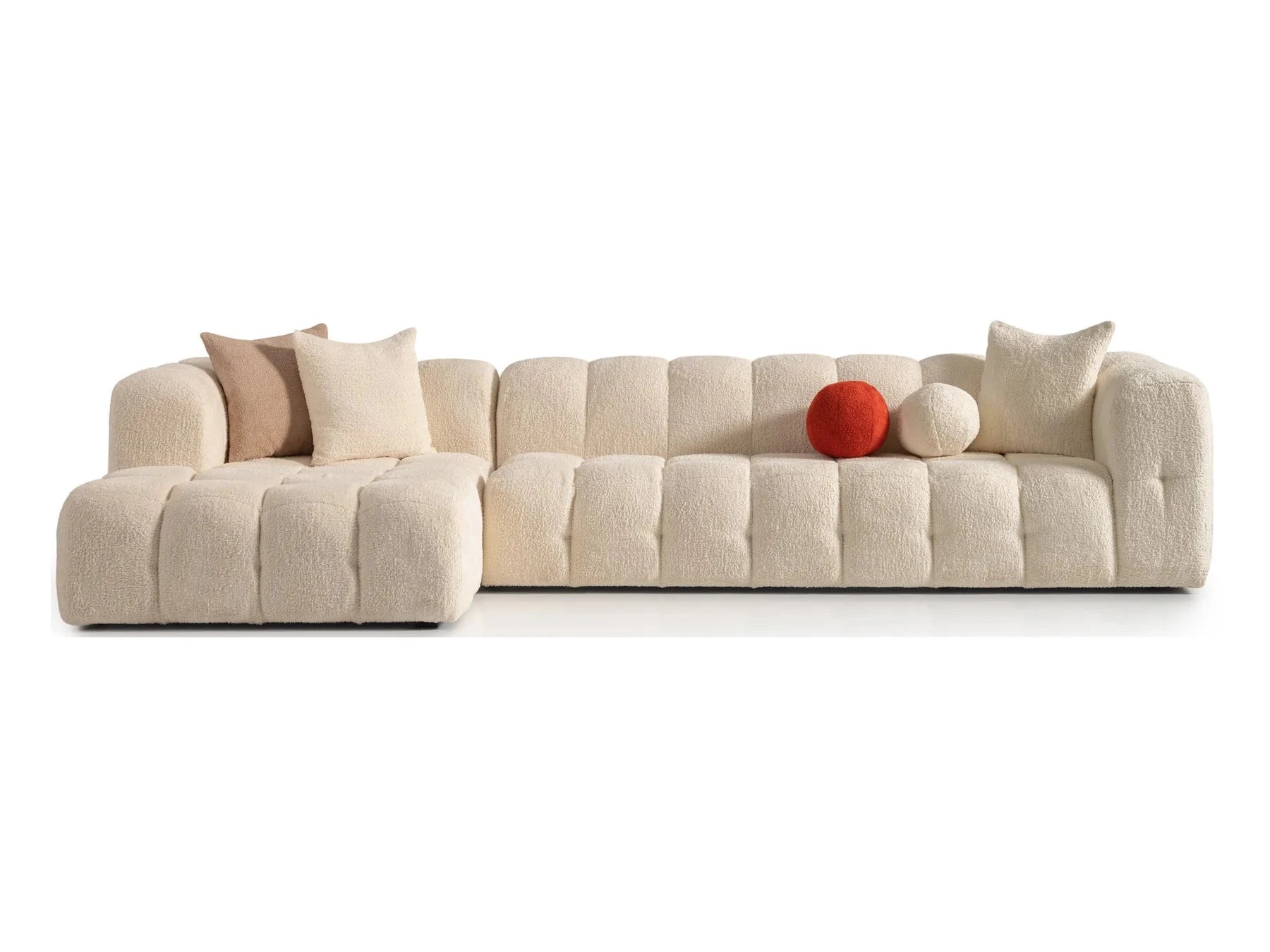 SNOWDRIFT – Contemporary Design L-Shape Bubble Couch
