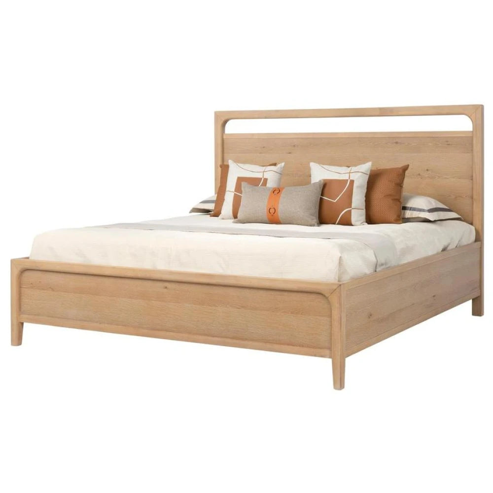 SOLANO – Minimalist Design Oak Brown Bedroom Set