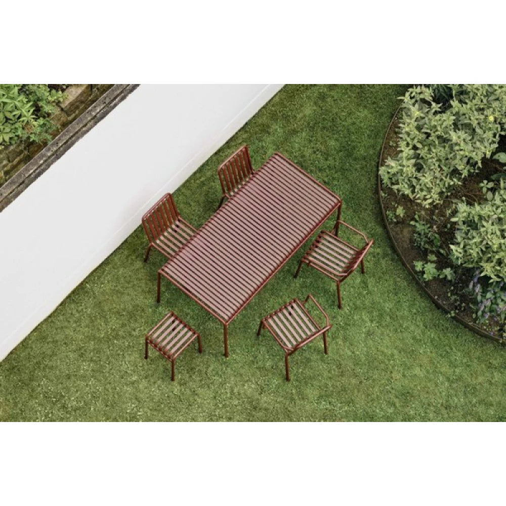 SCARL – Red Long Outdoor Table