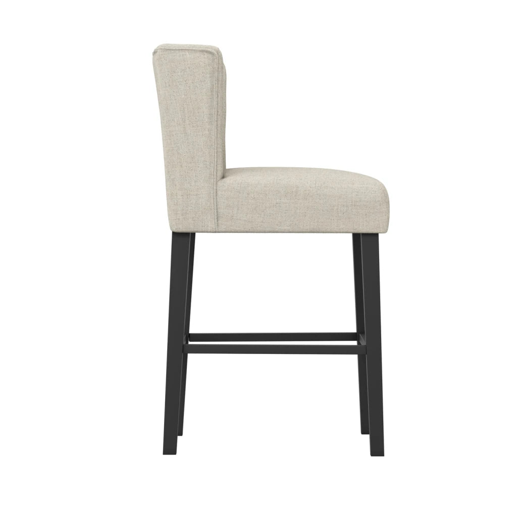 BUNNI – Classic Style Button Tufted Bar Stool