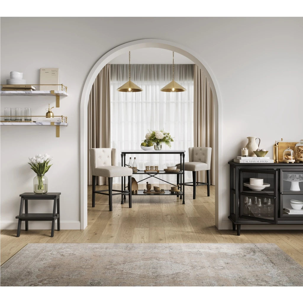 BUNNI – Classic Style Button Tufted Bar Stool