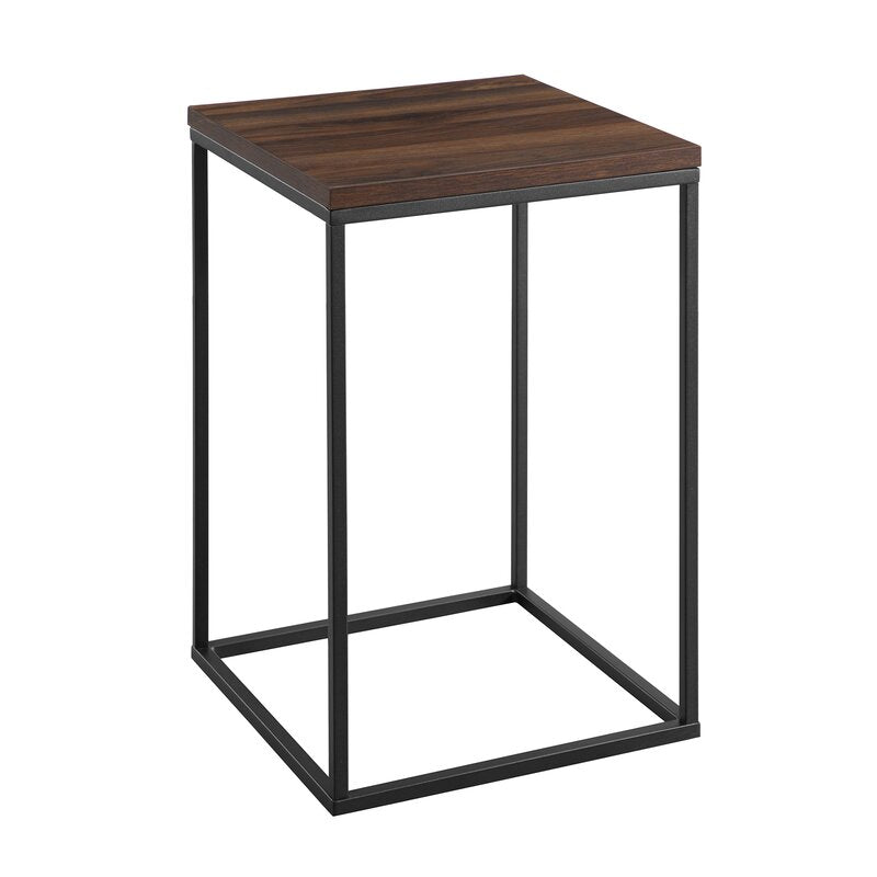 DOLORES - End Table Dark Walnut