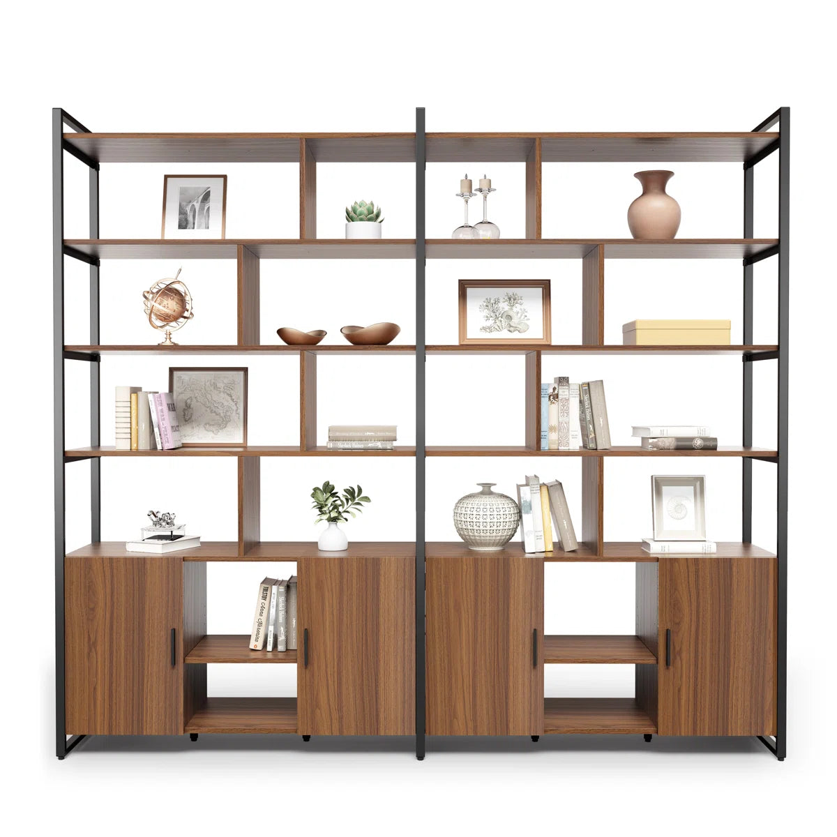 GRID – Industrial Style Multi-Storage Office Book Rack