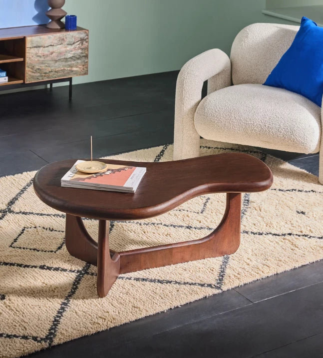 SCARLETT – Organic Shape Coffee Table