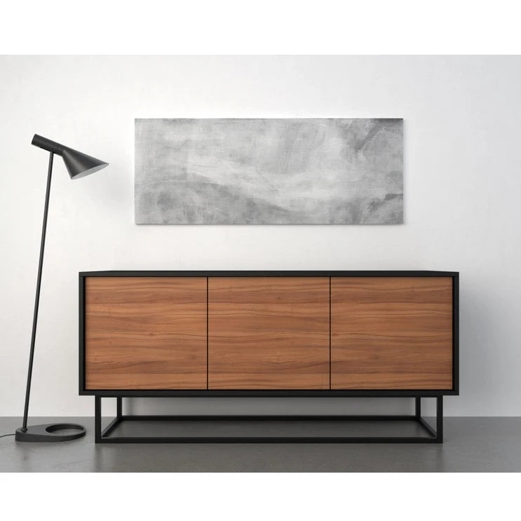 COCO – Mid century Style Metallic Frame Side Board