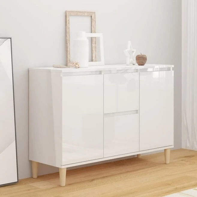 SAIM – White Storage Side Board