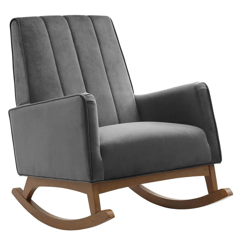 AERIS – Modern Channel Tufted Style Rocking Chair