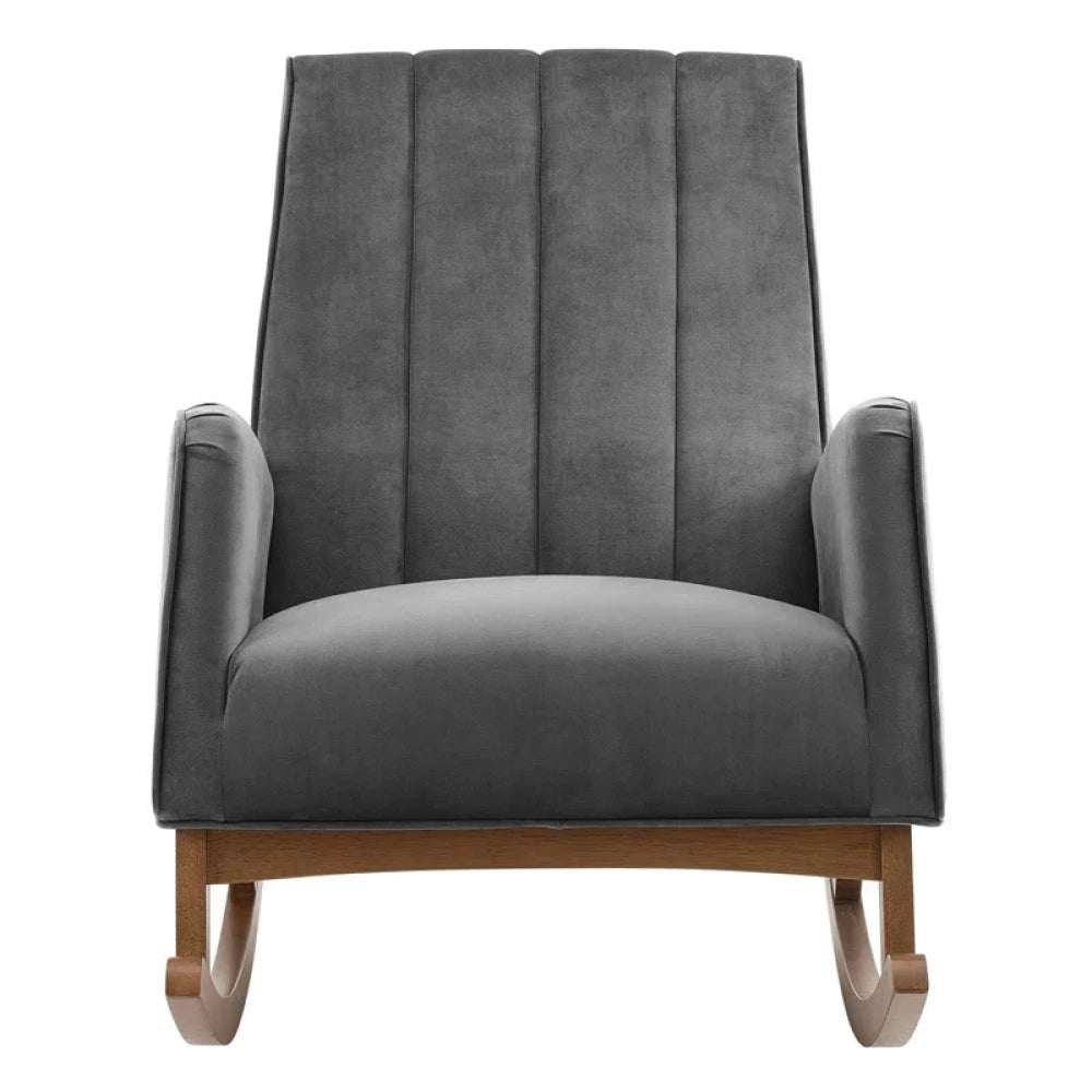 AERIS – Modern Channel Tufted Style Rocking Chair